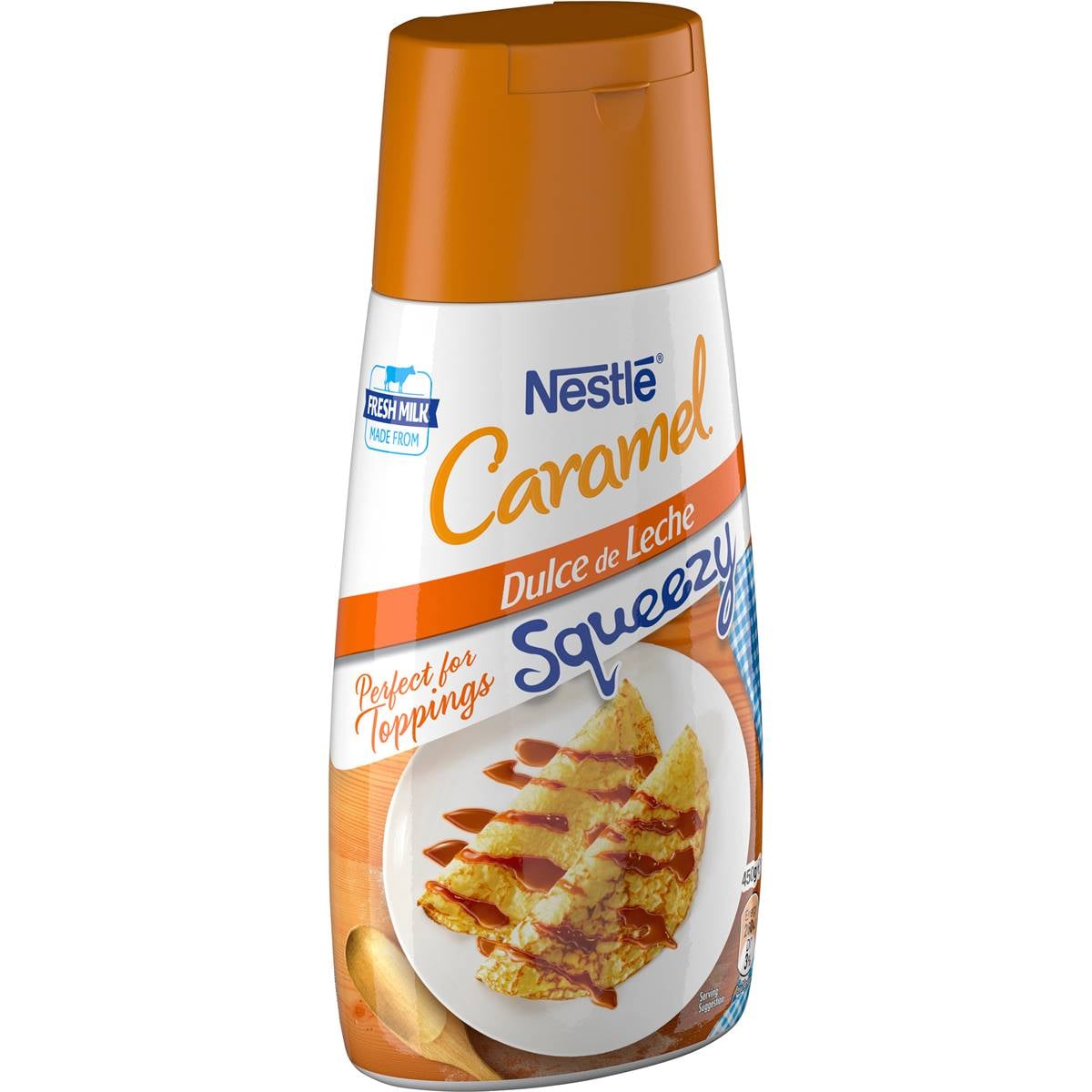 Calories in Nestle Caramel Dulce De Leche Squeezy calcount