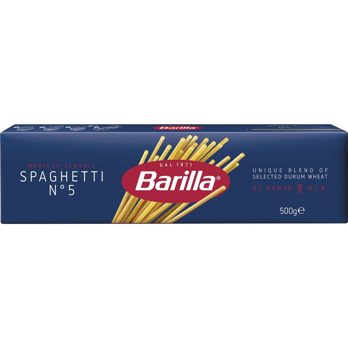 Calories in Barilla Pasta Spaghetti Pasta No 5