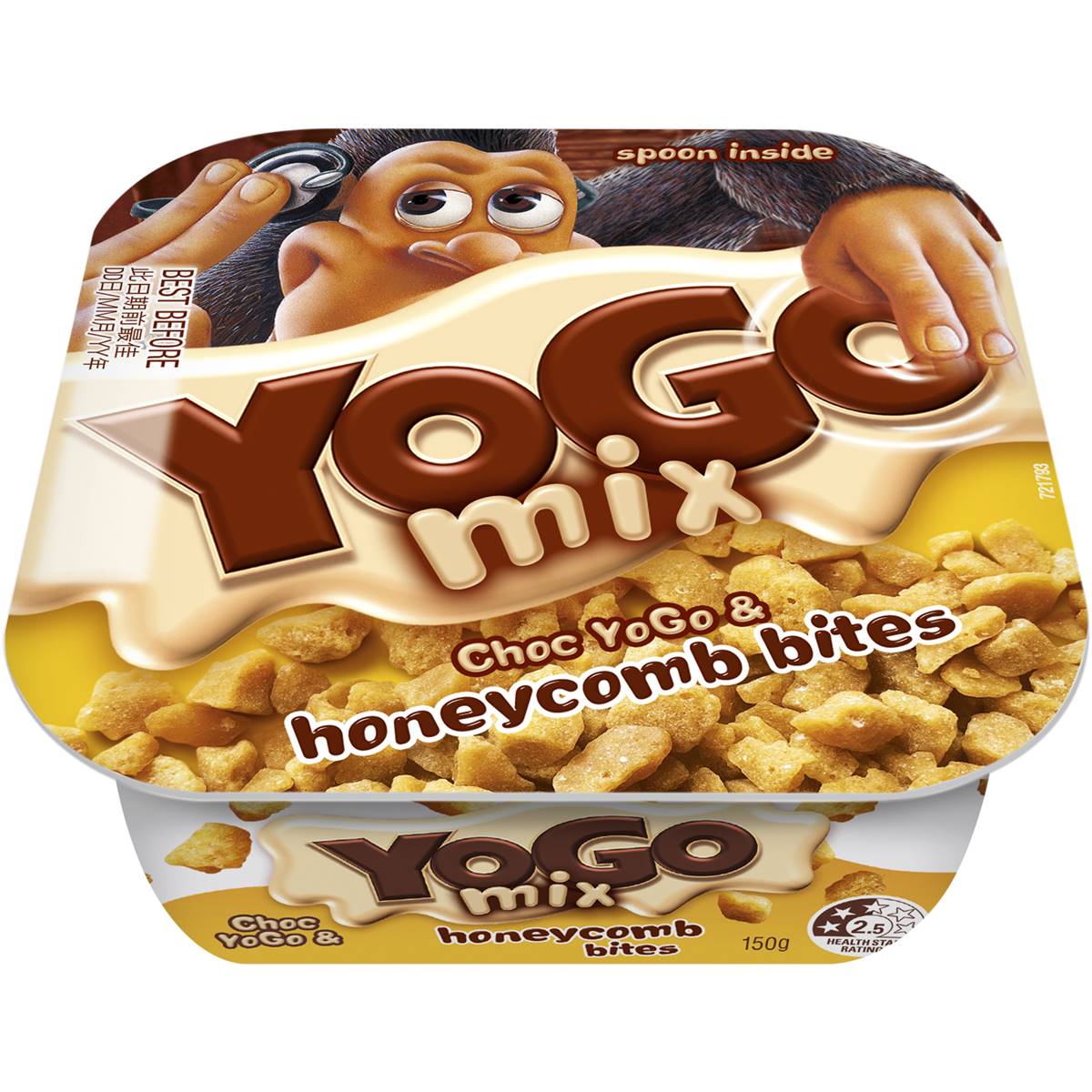 Calories in Yogo Choc Yogo & Honeycomb Bites