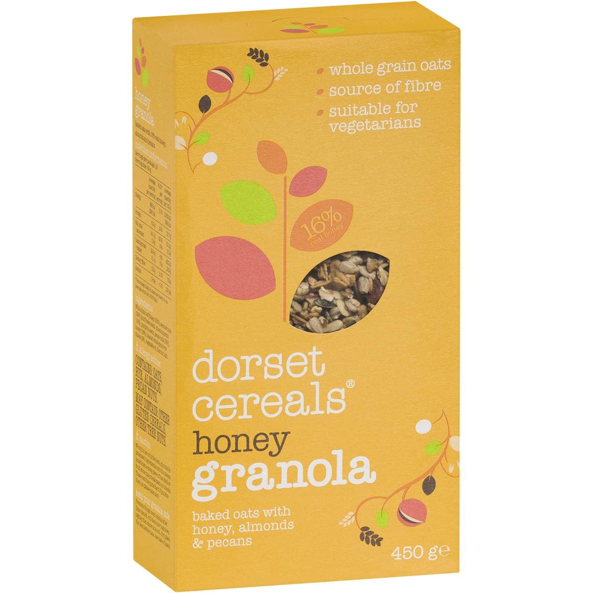 Calories in Dorset Honey Granola calcount