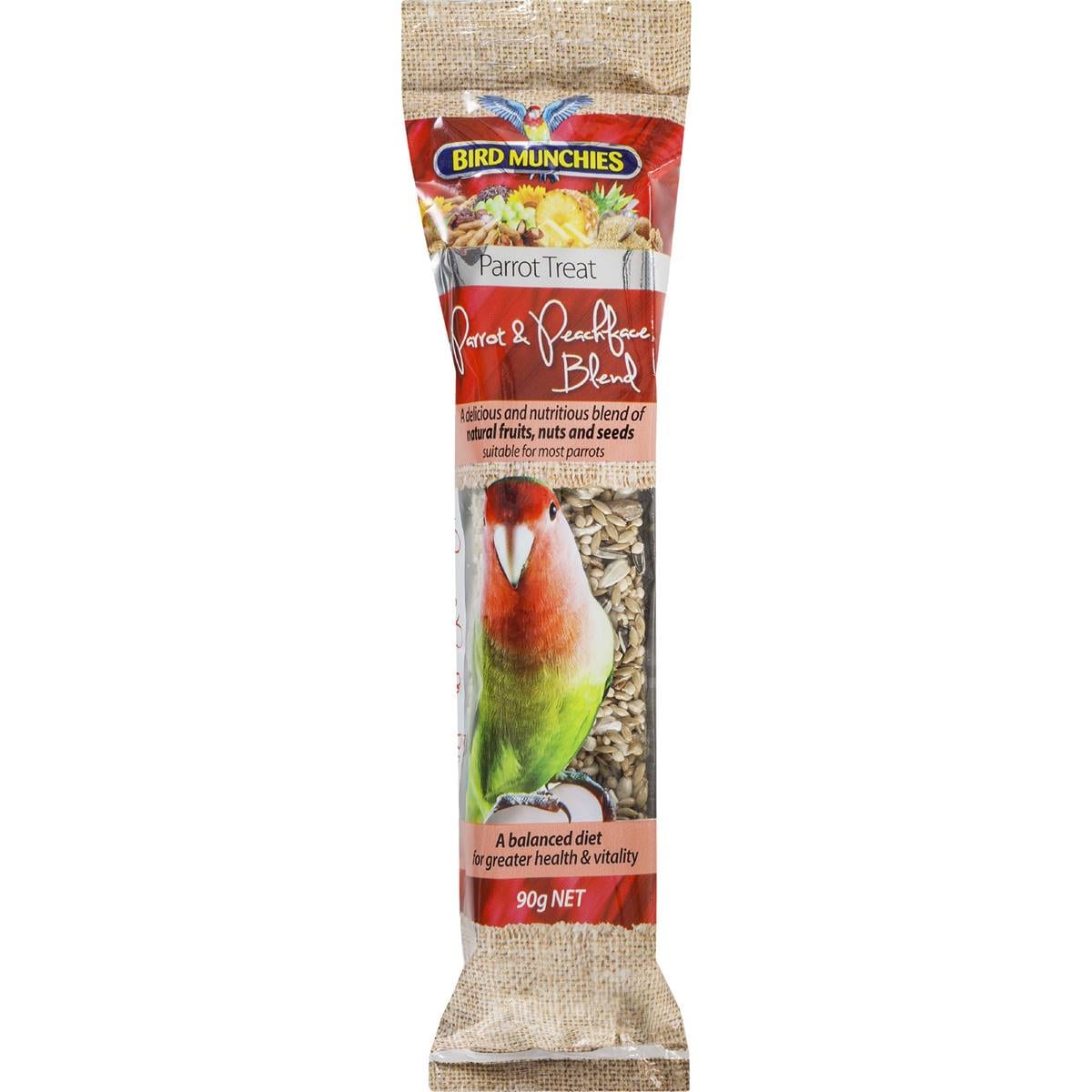 Bird Munchies Parrot & Peachface Blend Treat 90g