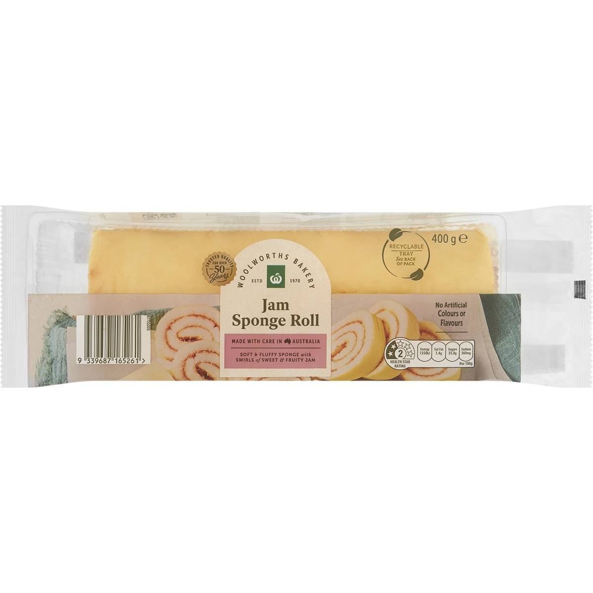 Woolworths Jam Sponge Roll