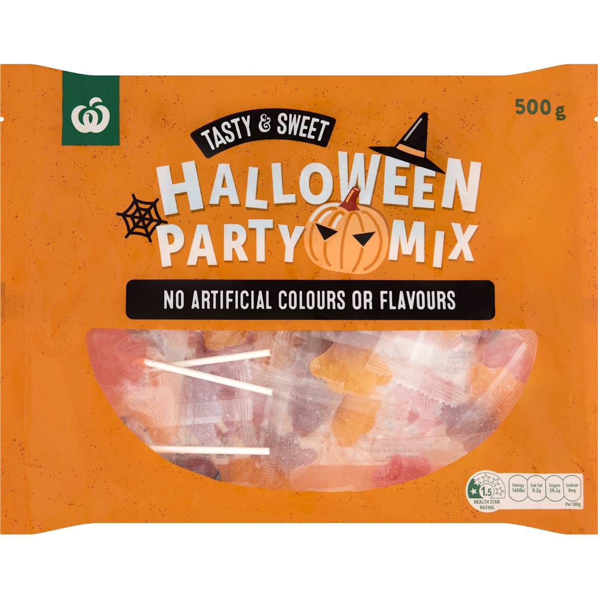 Calories in Woolworths Party Mix calcount