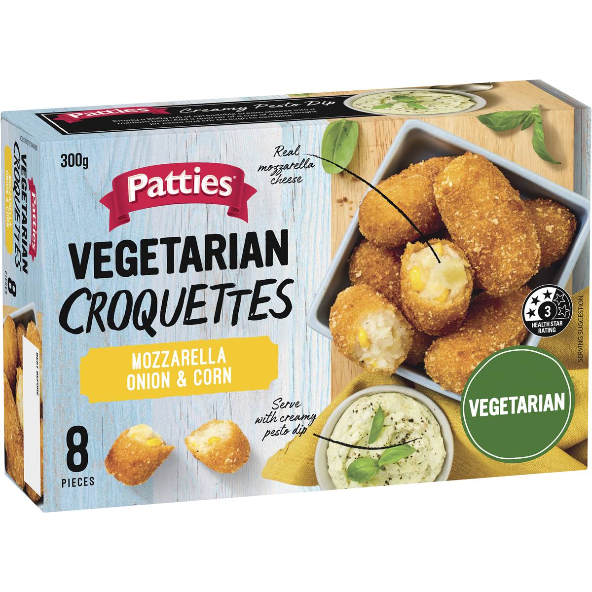 Woolworths Cheese & Ham Croquettes
