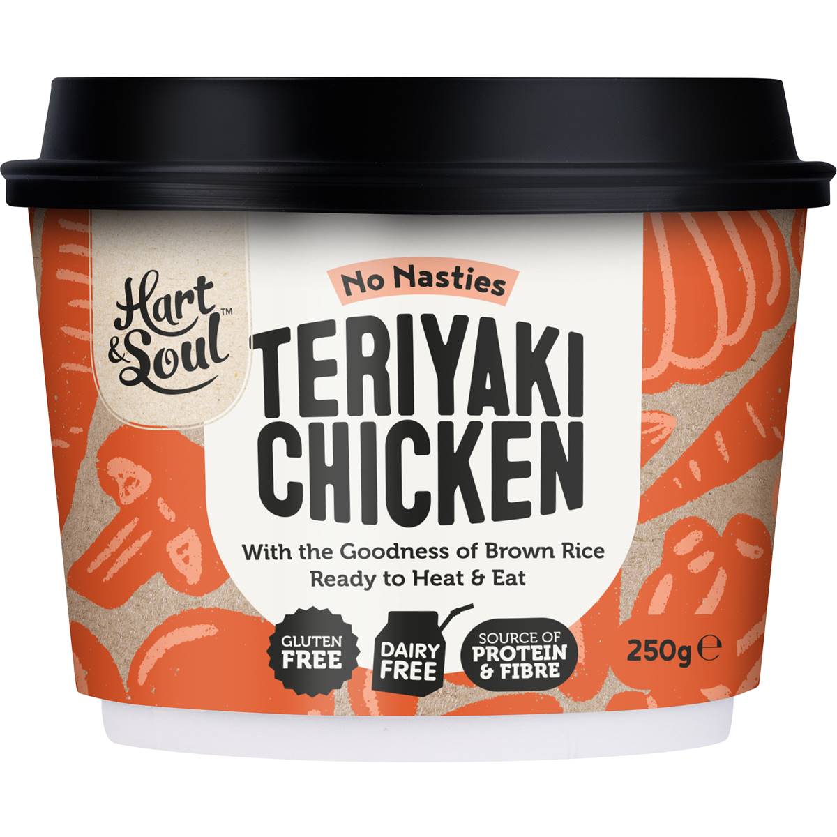 Hart & Soul All Natural Supergrain Teriyaki Chicken