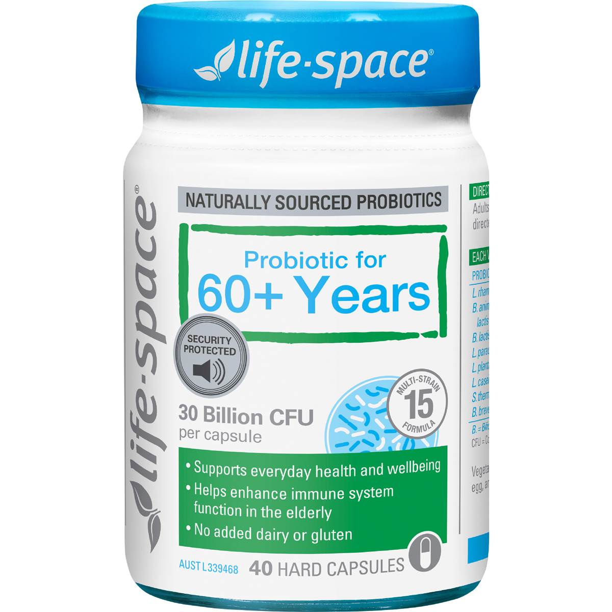 Life-Space Probiotic For 60+ Years