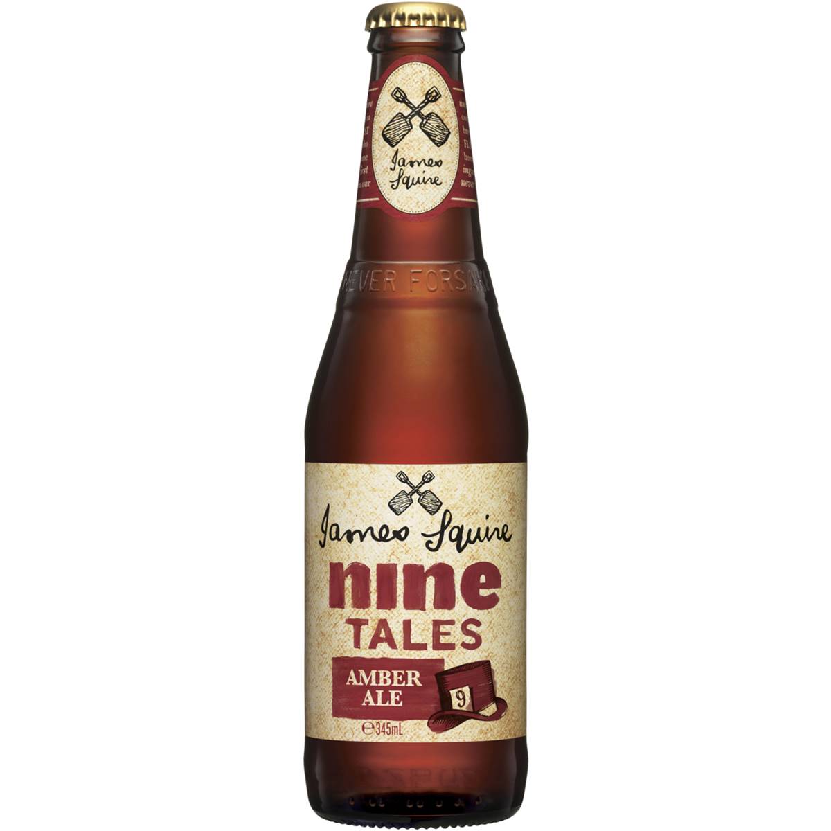 James Squire Nine Tails Amber Ale Bottle