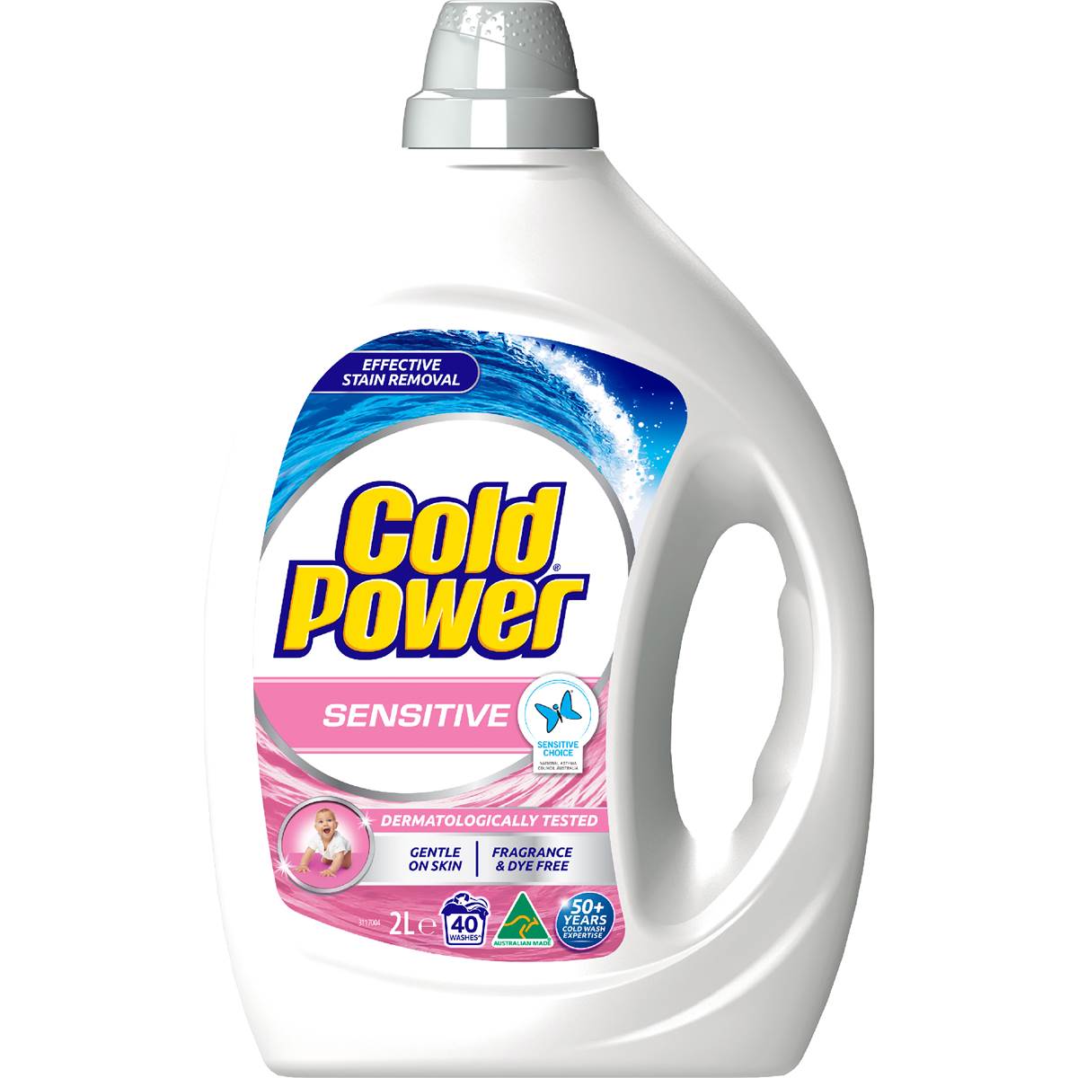 Cold Power Sensitive Clean Laundry Liquid 2L