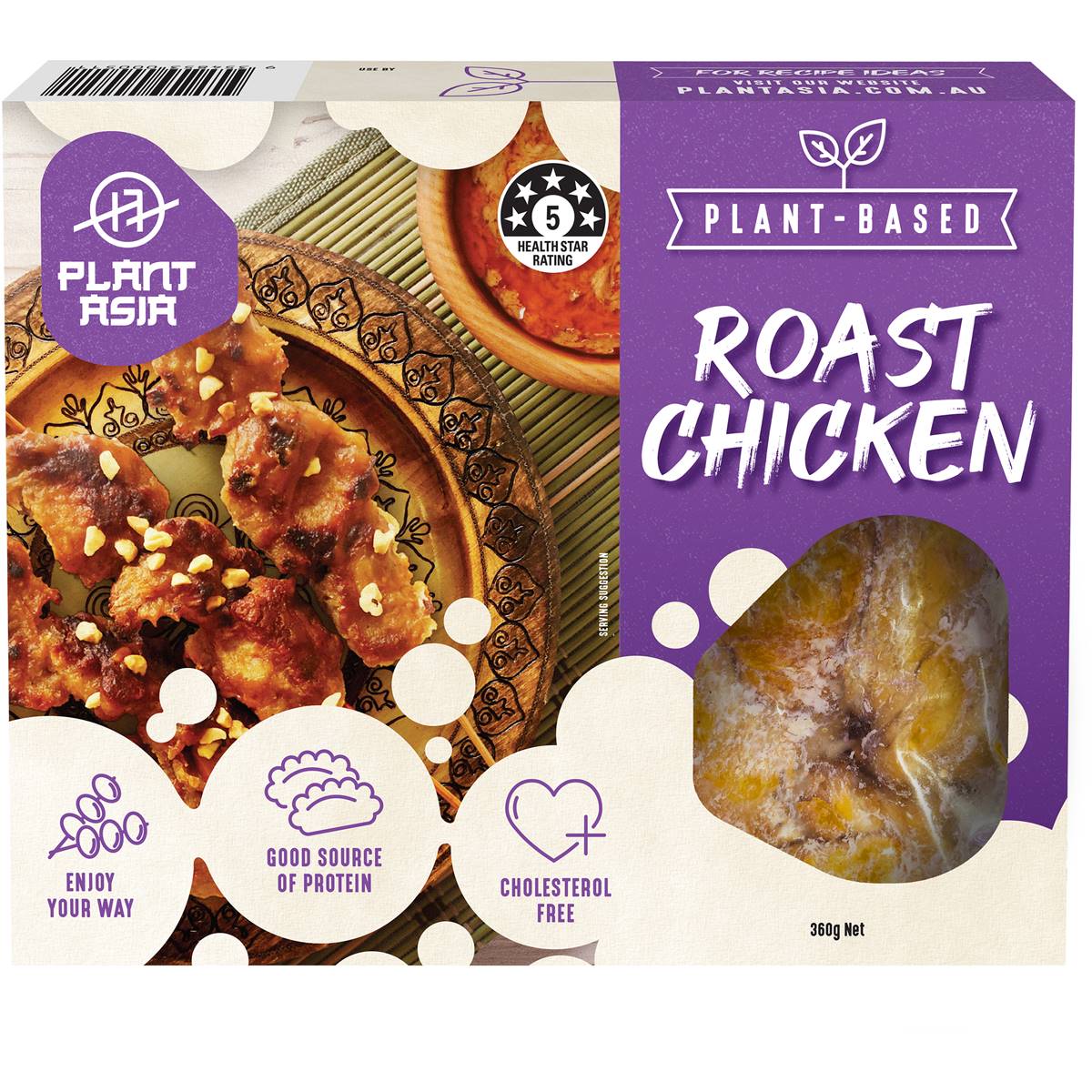 Calories in Plant Asia Plant Based Roast Chicken