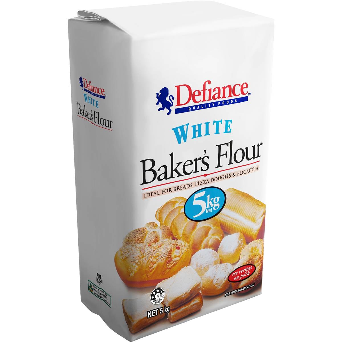 Defiance White Baker's Flour 5kg