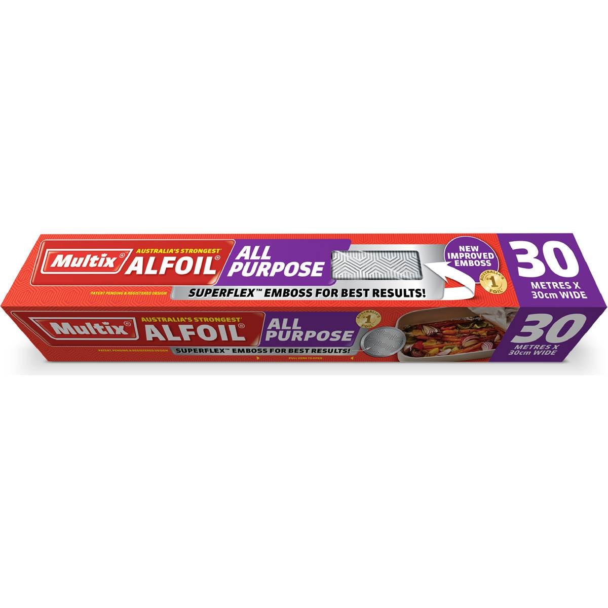Multix Aluminium Foil 30m each