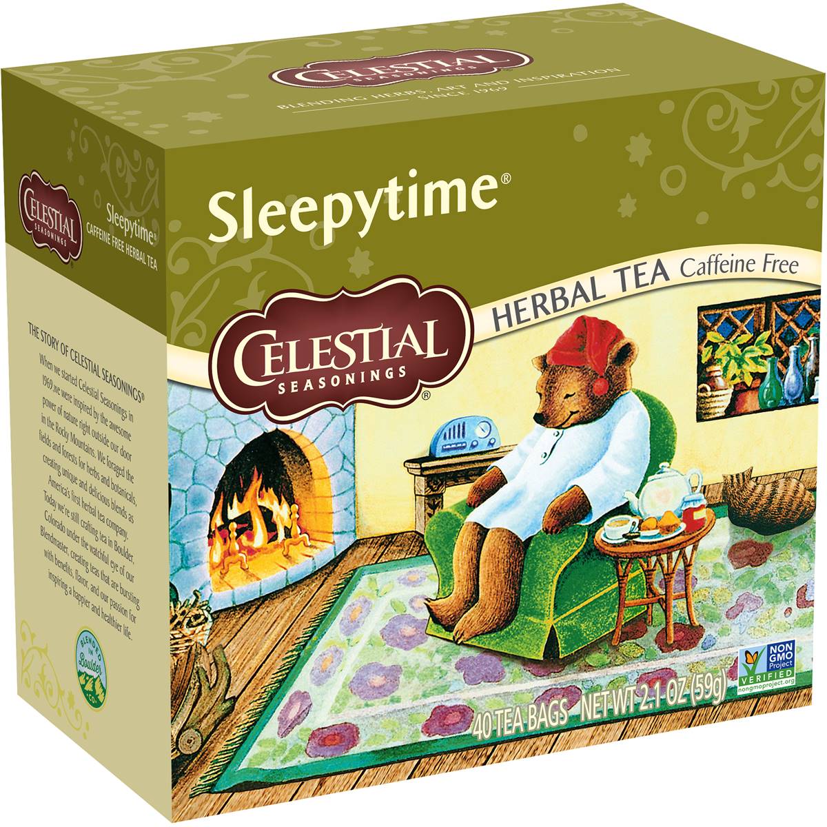 Celestial Sleepy Time Herbal Tea Bags 40 pack