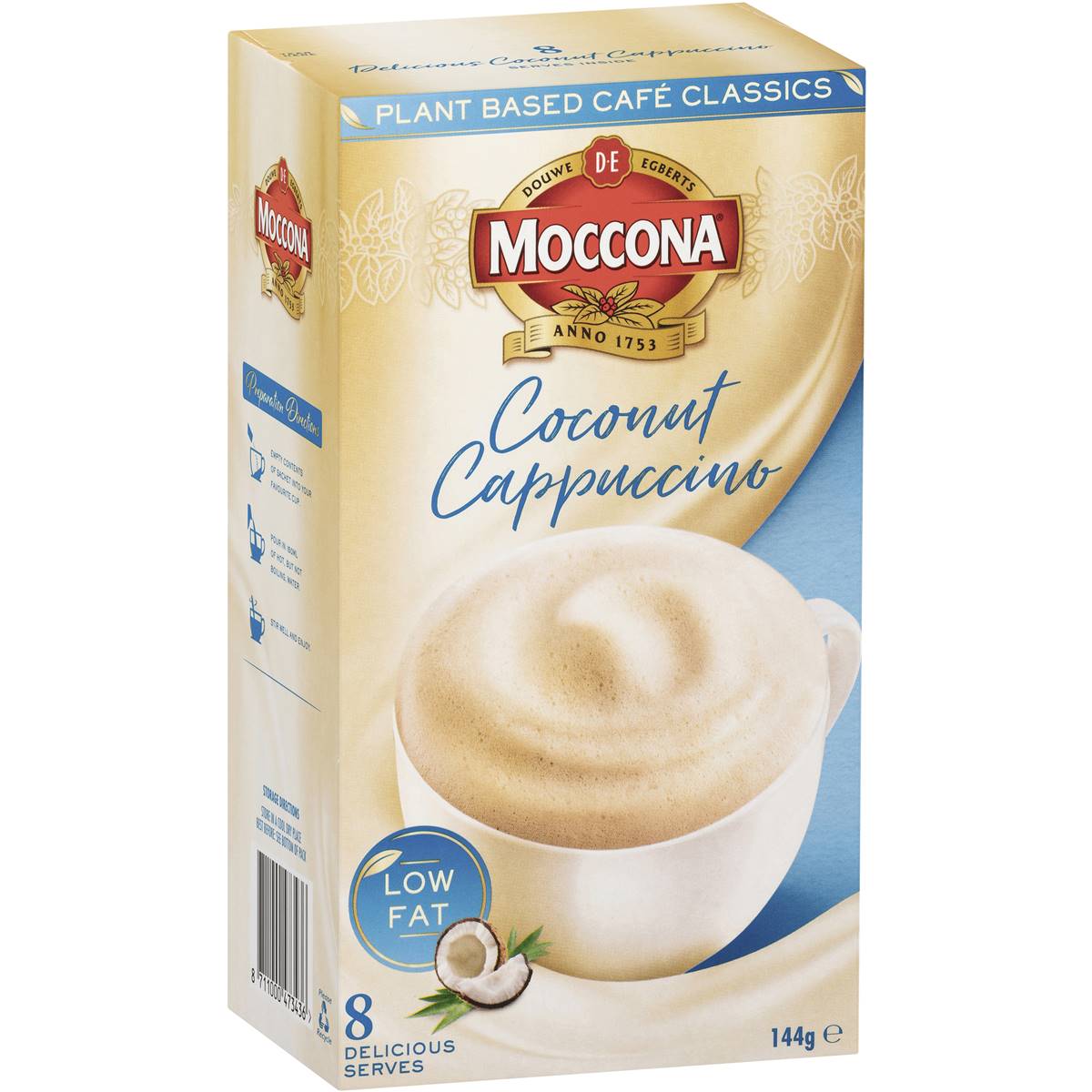 Calories in Moccona Coconut Cappuccino calcount