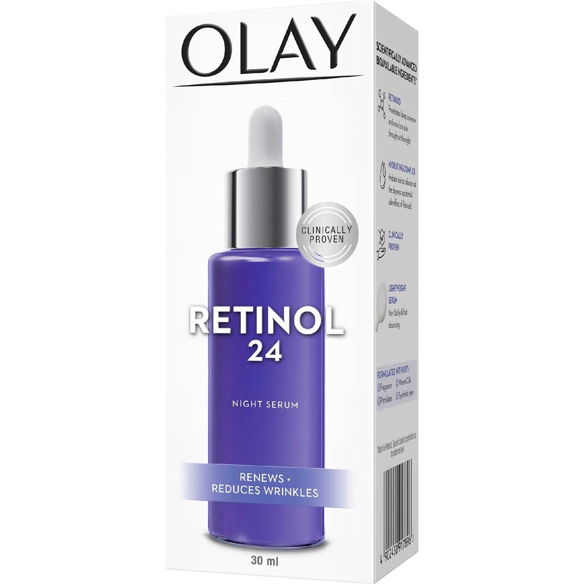 Olay Regenerist Retinol 24 Night Face Serum 30mL