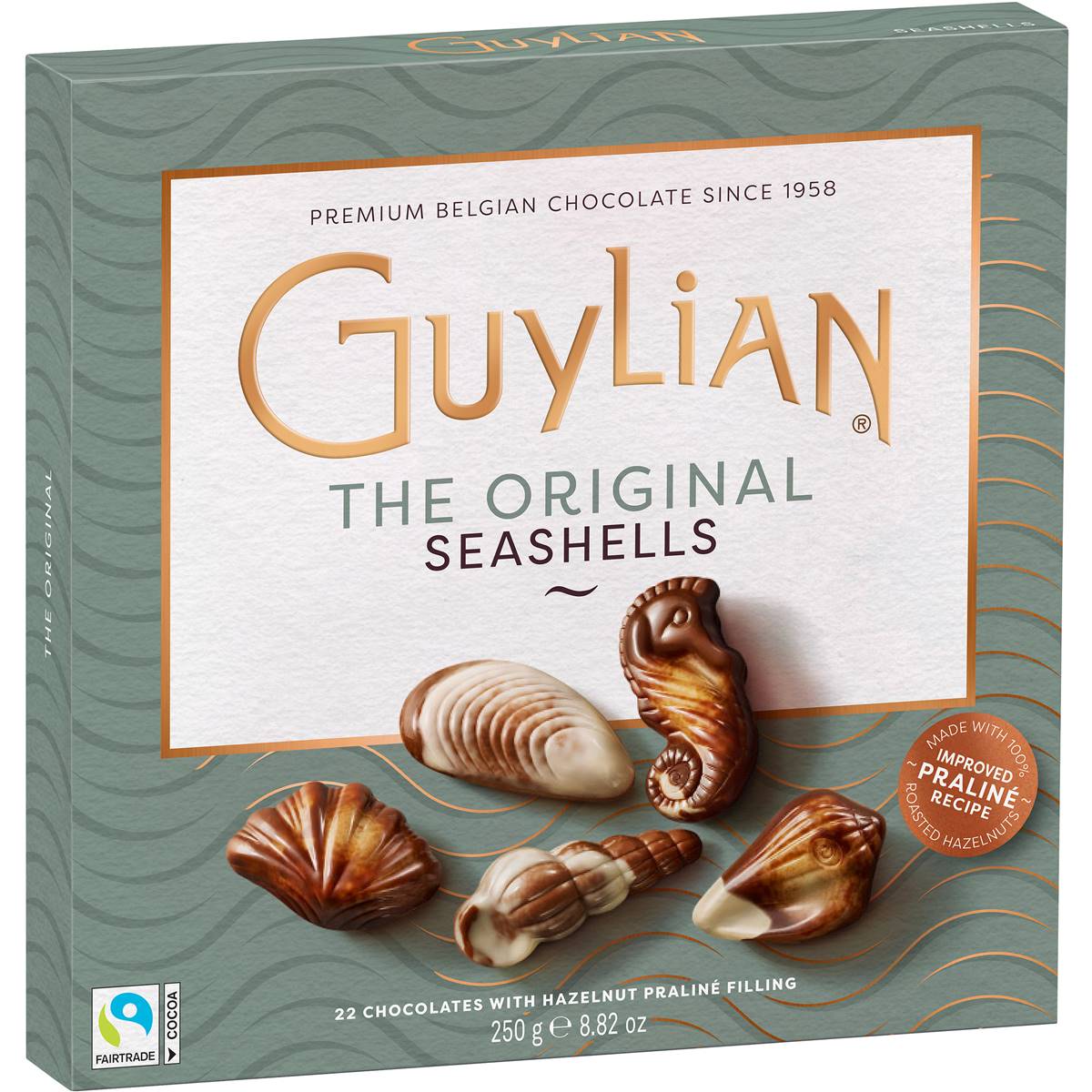 Calories in Guylian Chocolate Sea Shells calcount