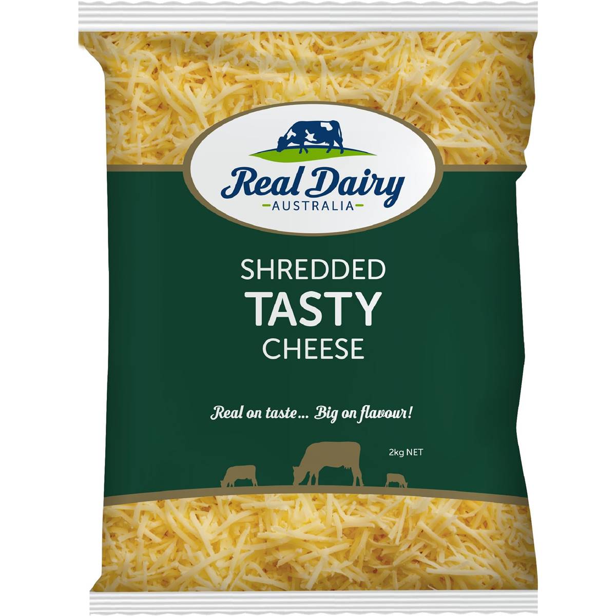 Calories in The Real Shredded Tasty Cheese calcount