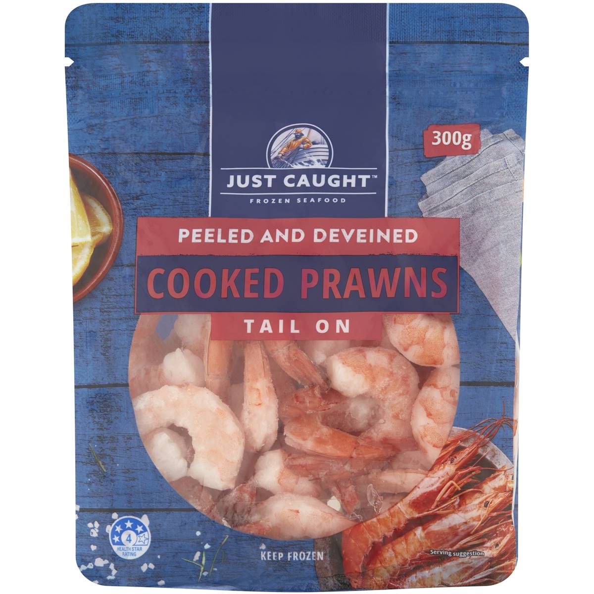 Calories in Just Caught Garlic Prawns calcount