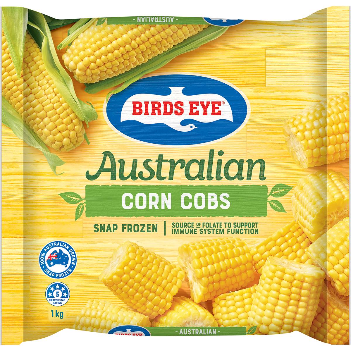 Calories in Birds Eye Sweet Corn Cobs Cobs Super Sweet