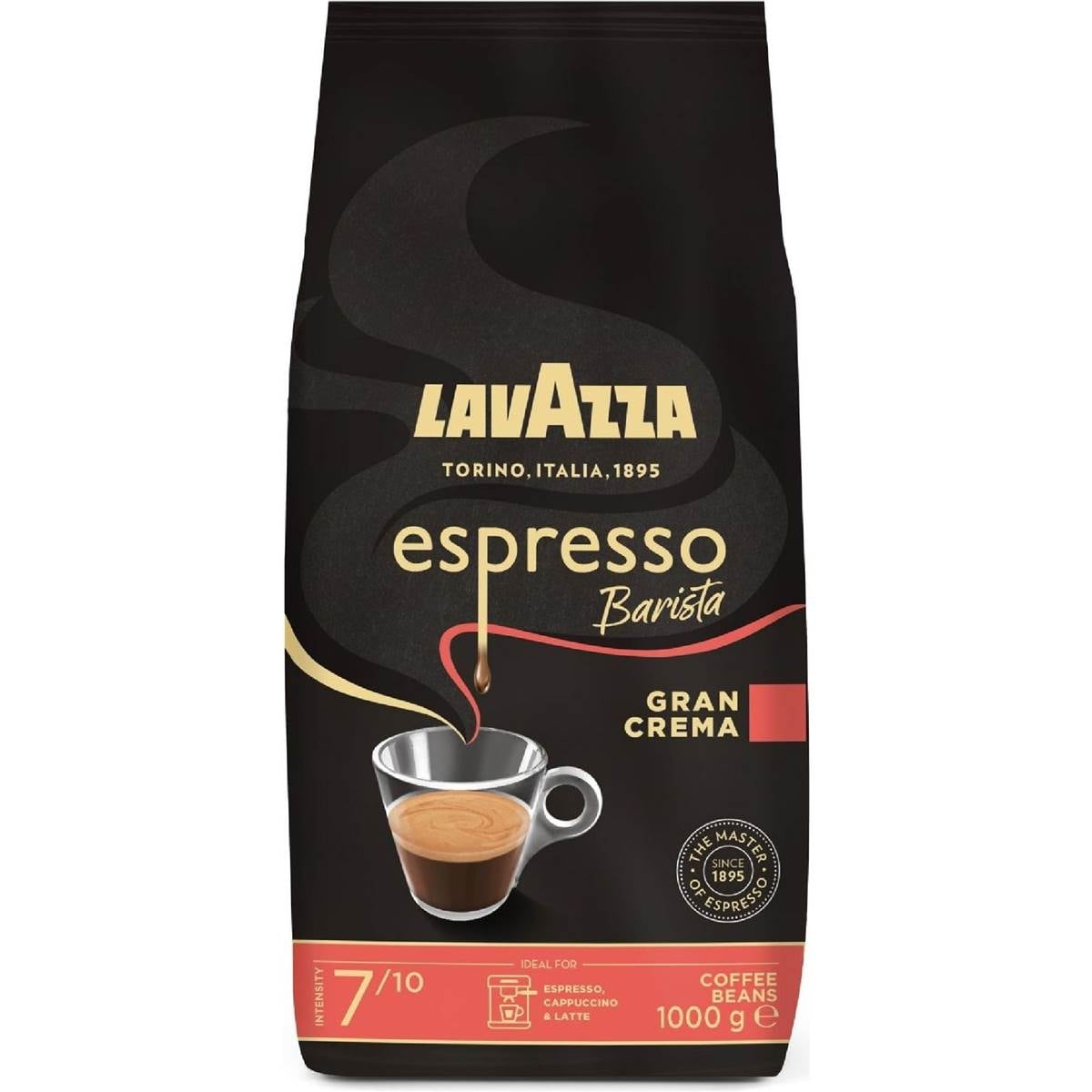 Lavazza Espresso Barista Gran Crema Coffee Beans 1kg