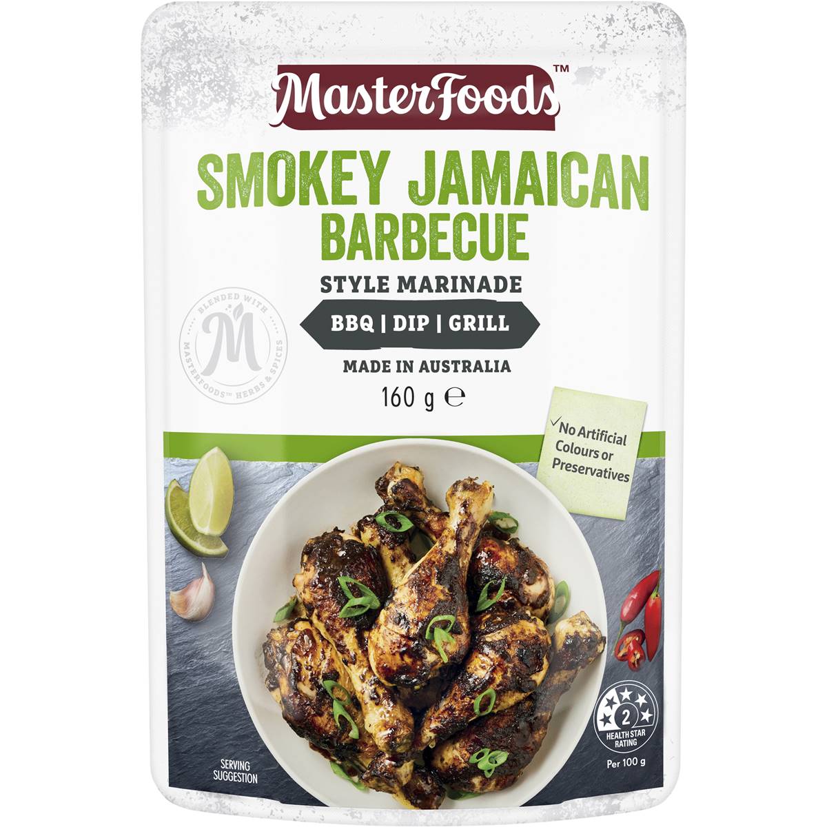 Calories in Masterfoods Loaded Fries Topper Smokey Hickory Barbecue