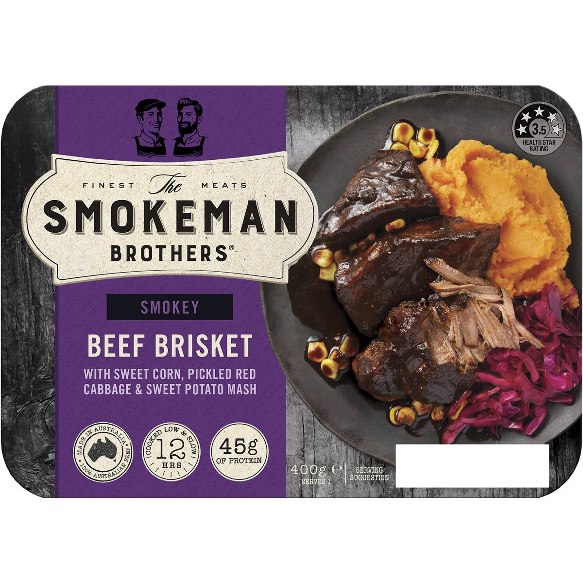 Calories in The Smokeman Brothers Smokey Beef Brisket calcount