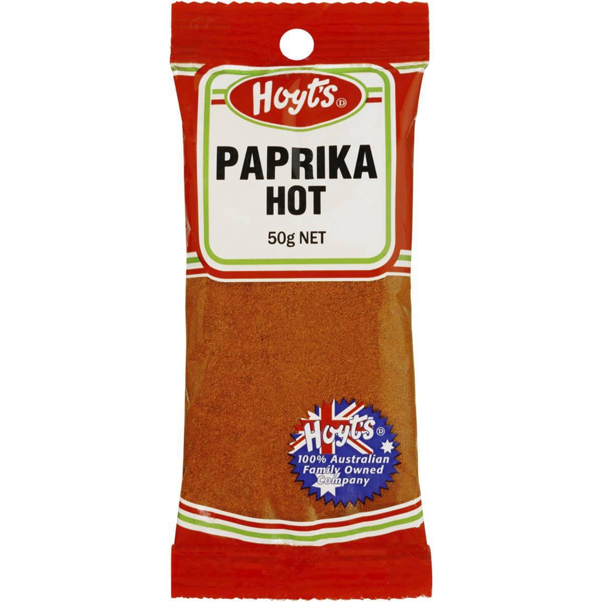 Calories in Hoyts Paprika Hot calcount