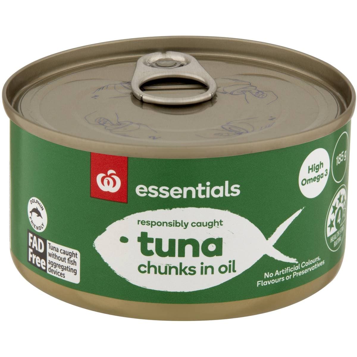 Calories in Essentials Tuna In Oil calcount