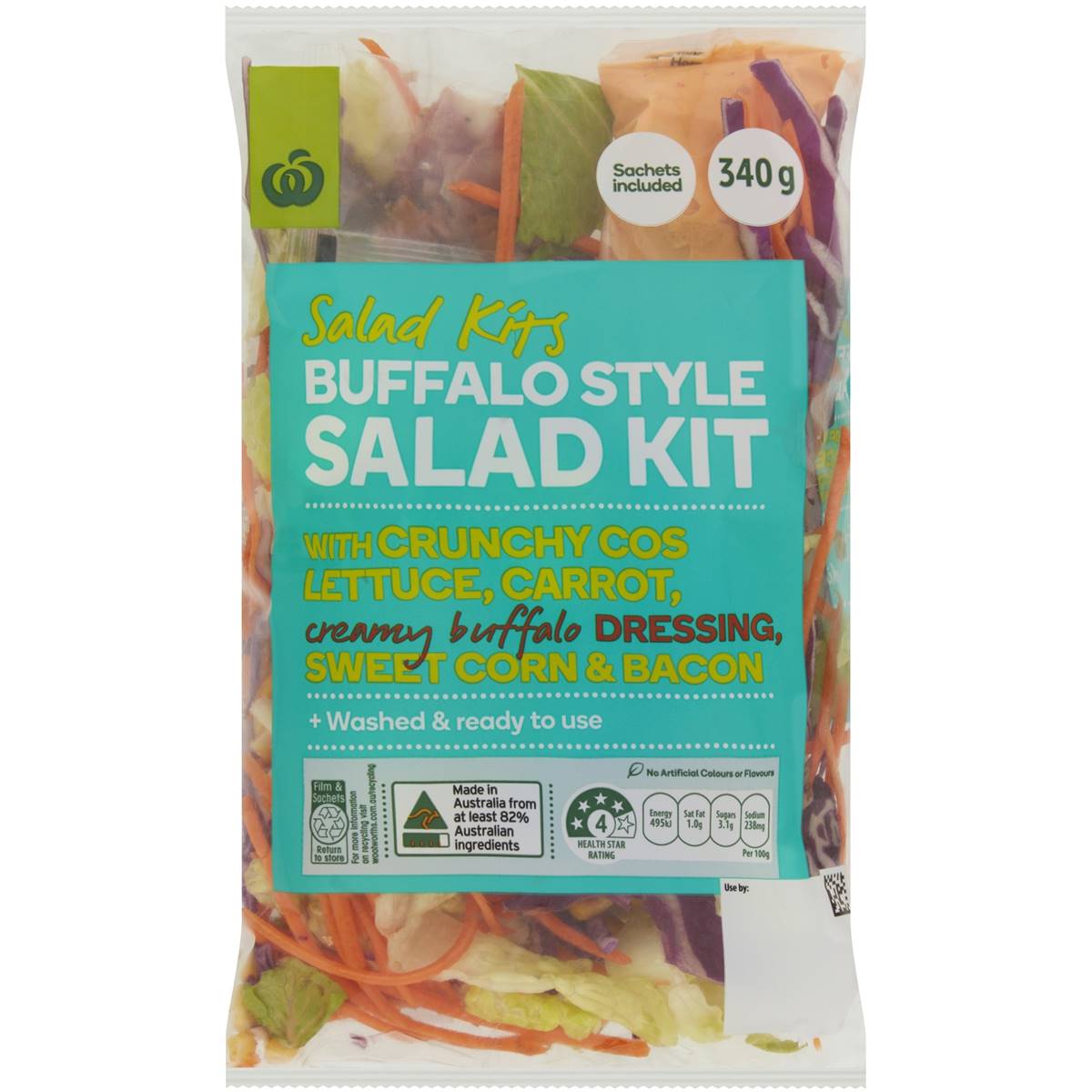 Calories in Woolworths Buffalo Style Salad Kit