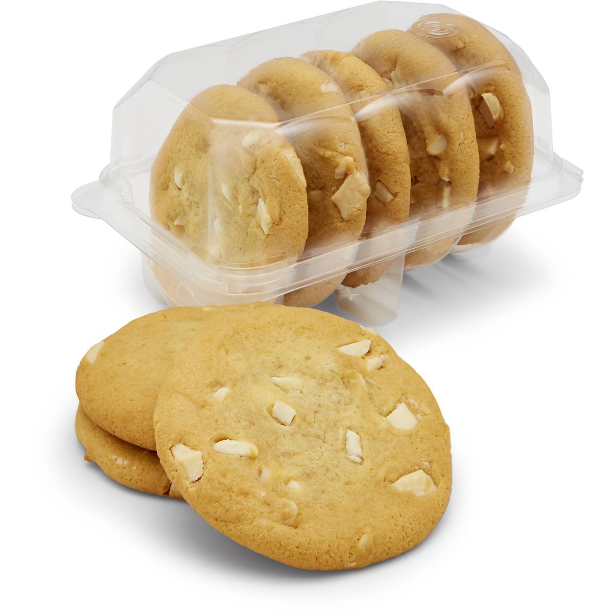Calories in Woolworths White Chocolate & Macadamia Cookies