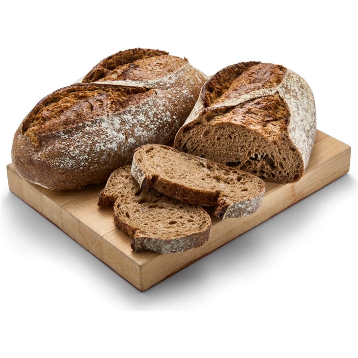 Woolworths Crafted Sourdough Loaf Rustic Dark Rye