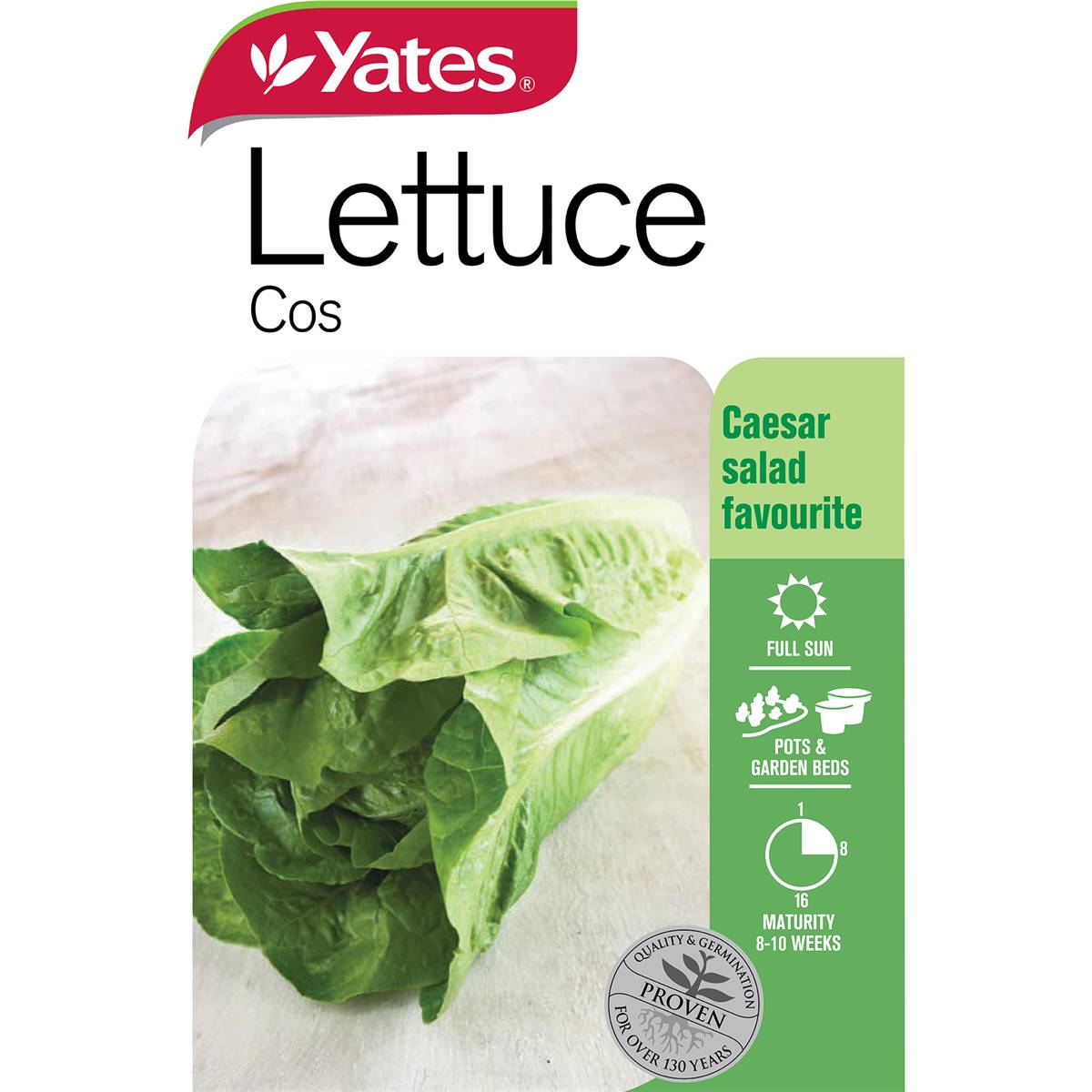 Yates Cos Lettuce Seeds each