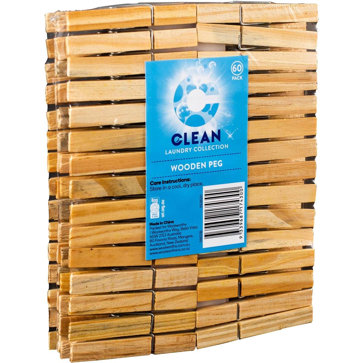 Clean Wooden Peg