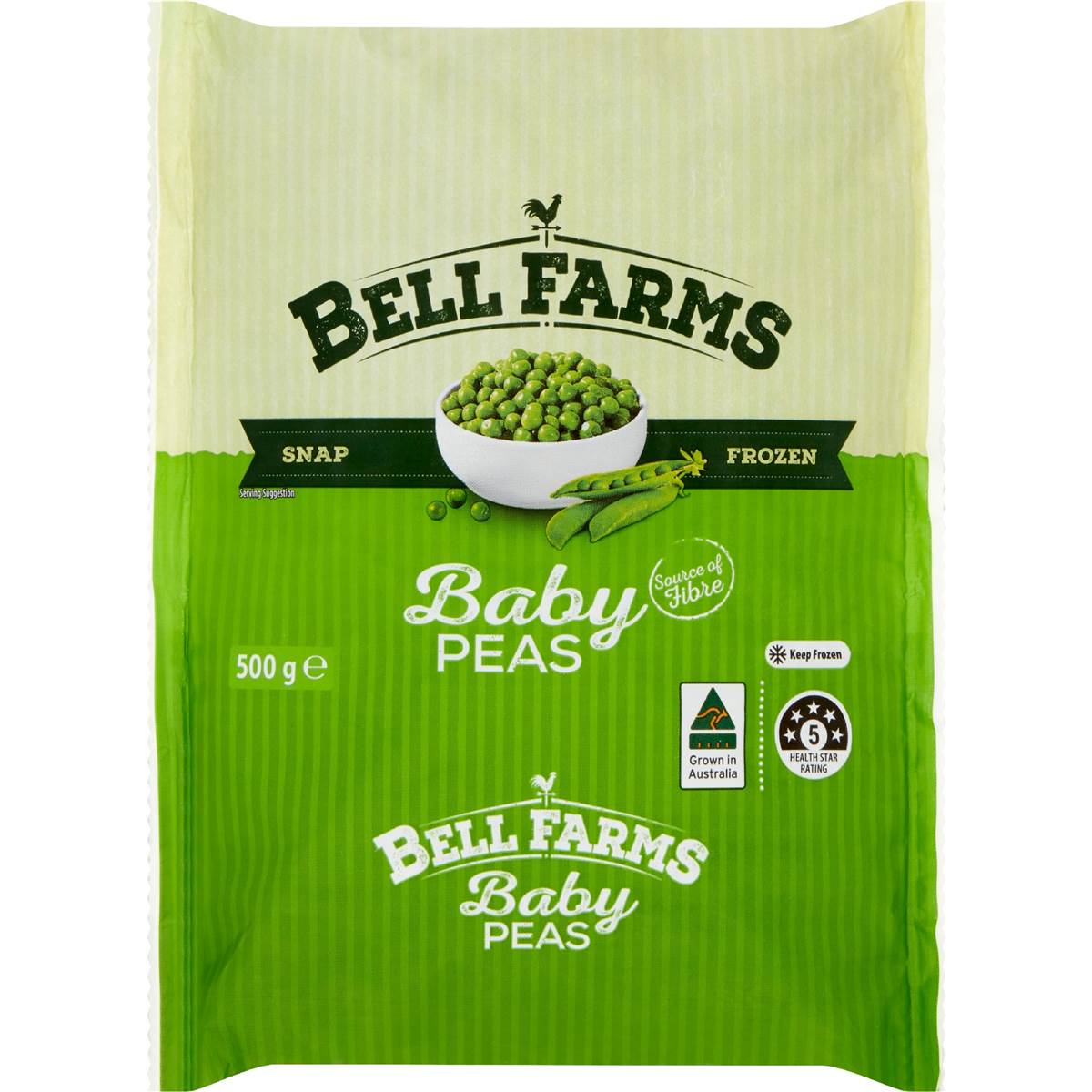 Bell Farms Frozen Baby Peas