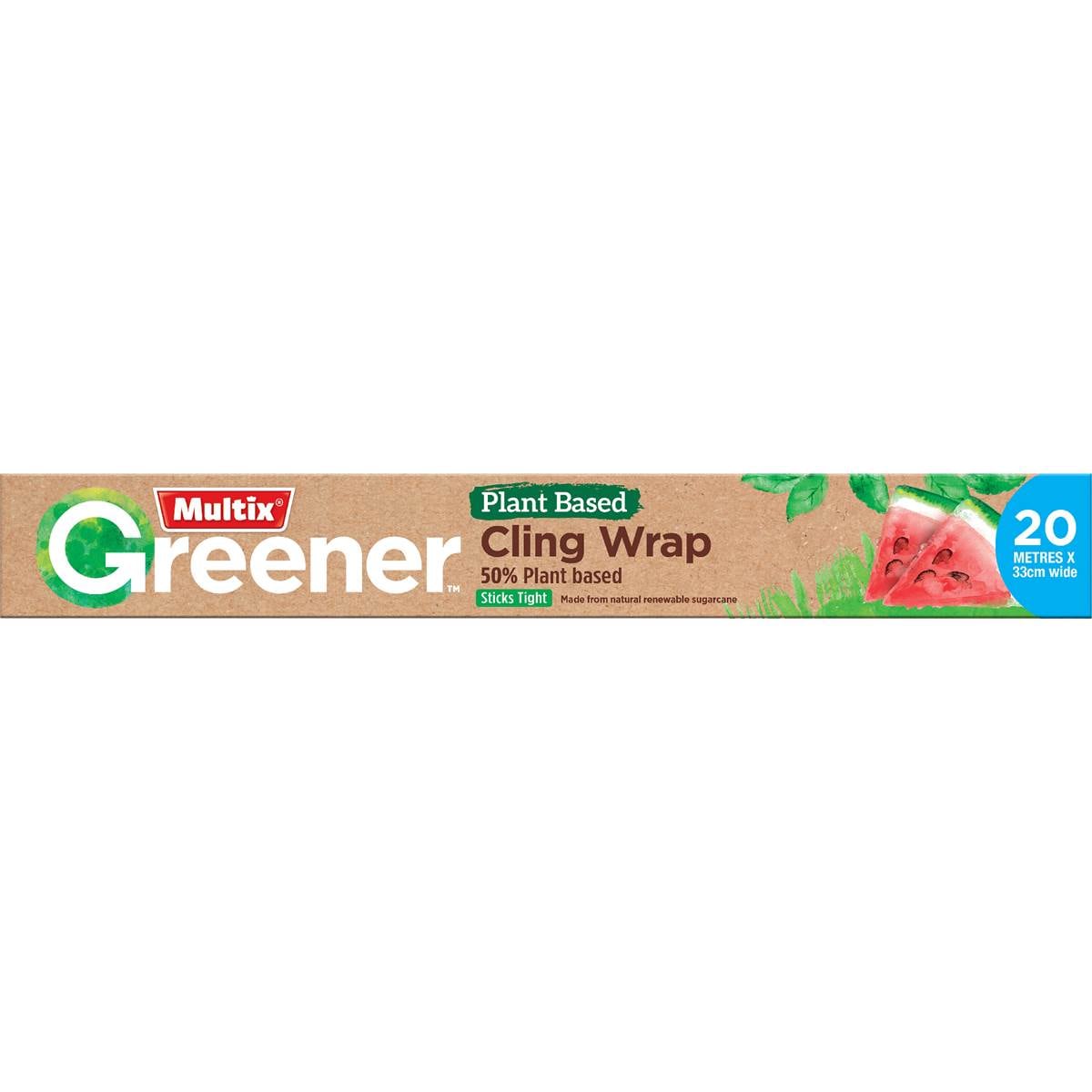 Multix Greener Plant Based Cling Wrap 20m