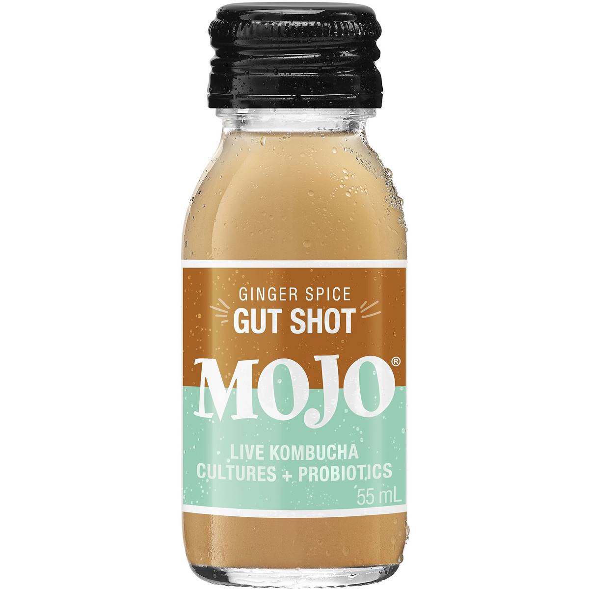 Calories in Mojo Activated Ginger Kombucha calcount