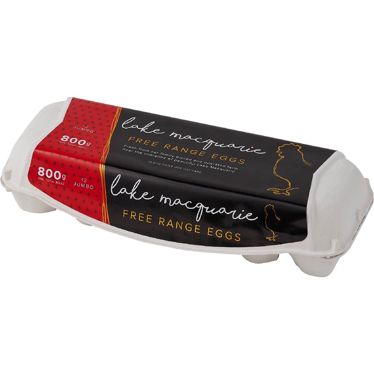 Lake Macquarie 12 Jumbo Free Range Eggs
