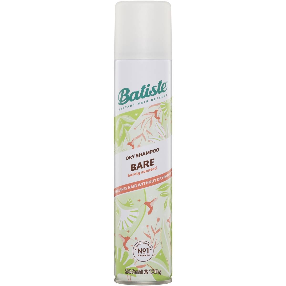 Batiste Natural & Light Bare Dry Shampoo 200mL