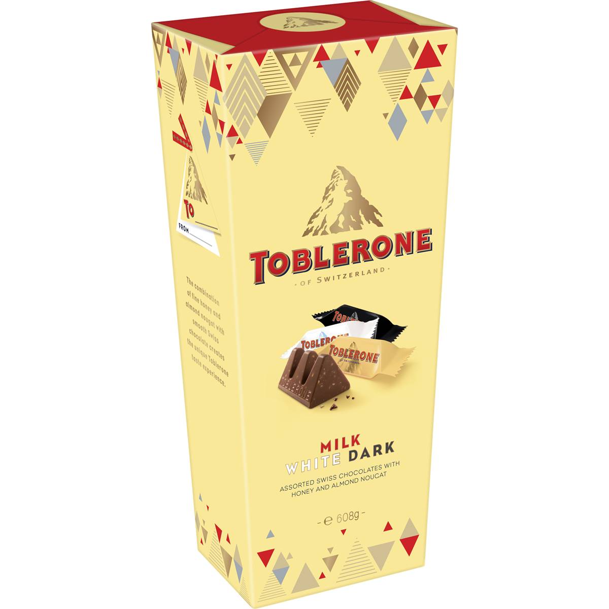 Calories in Toblerone Assorted Variety Gift Box calcount