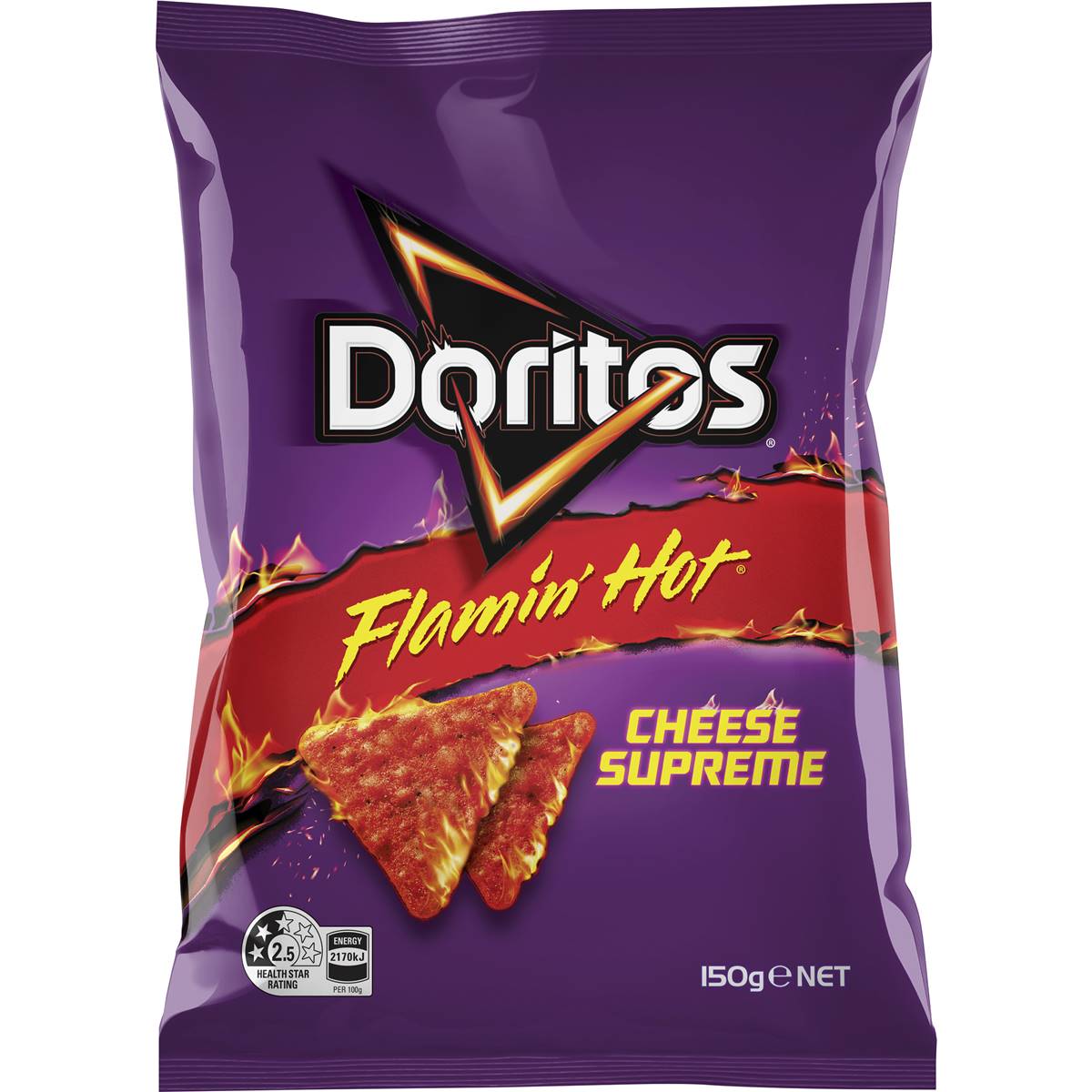 Calories in Doritos Supreme Cheese Corn Chips calcount