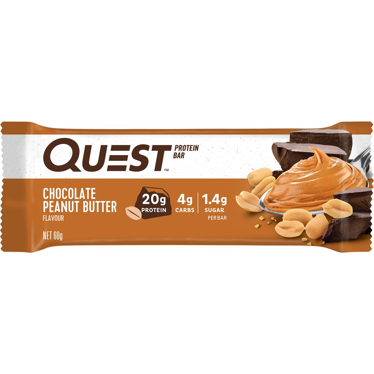 Quest Protein Bar Chocolate Peanut Butter