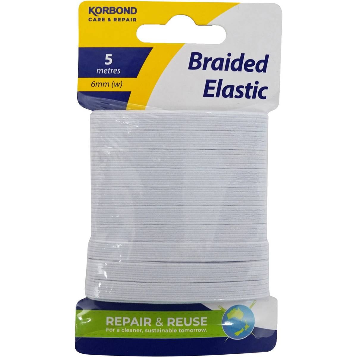 Korbond Elastic Braided 6Mm X5M