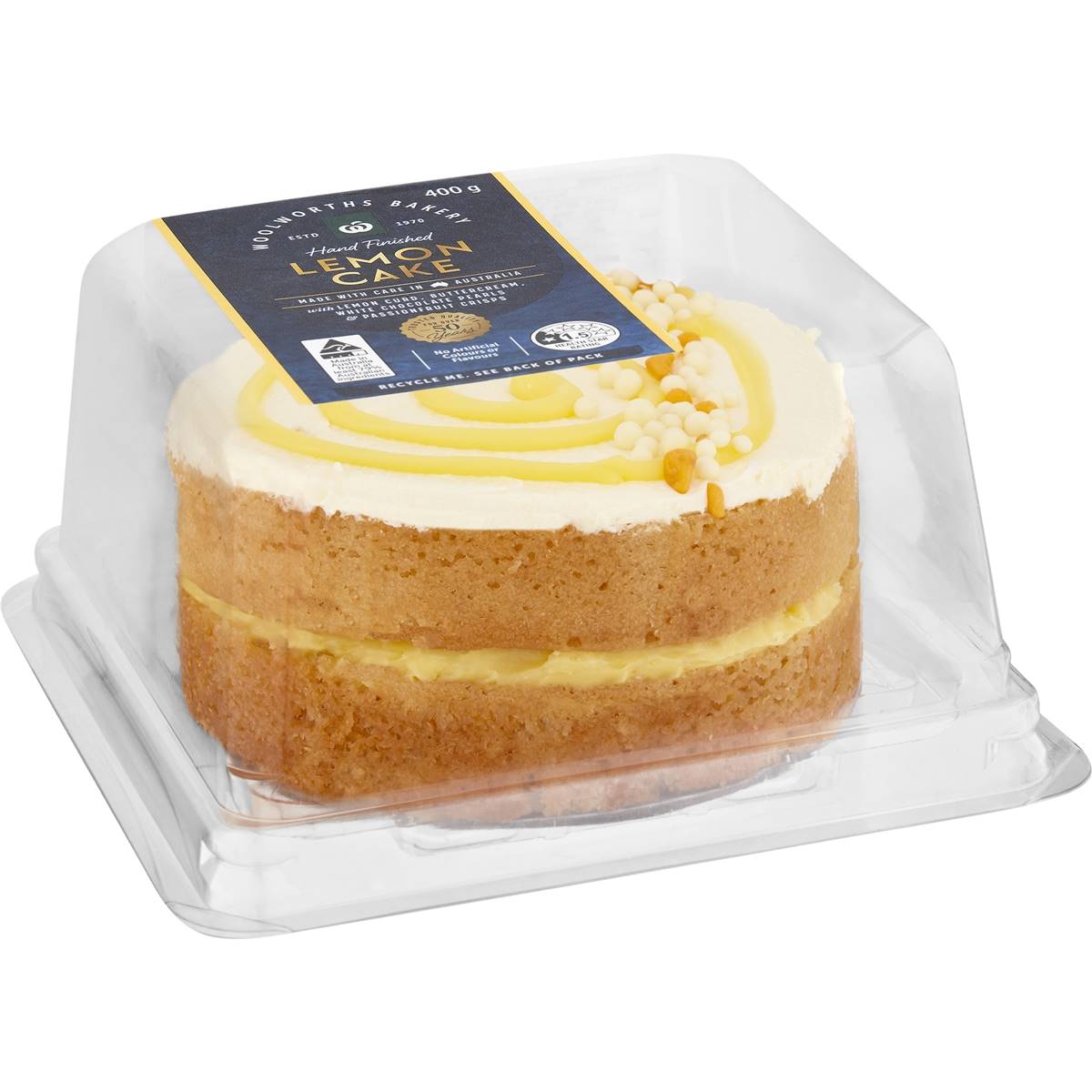 Woolworths Zesty Lemon Cake