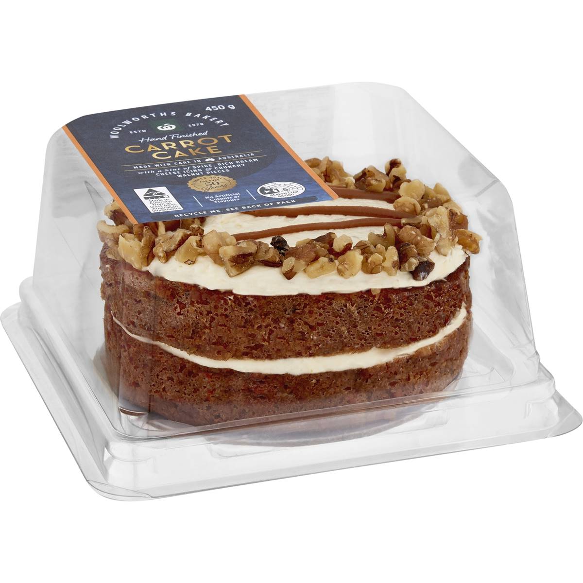 Woolworths Traditional Carrot Cake