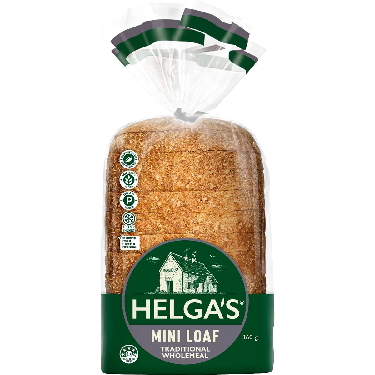 Helga's Traditional Wholemeal Mini Loaf 360g