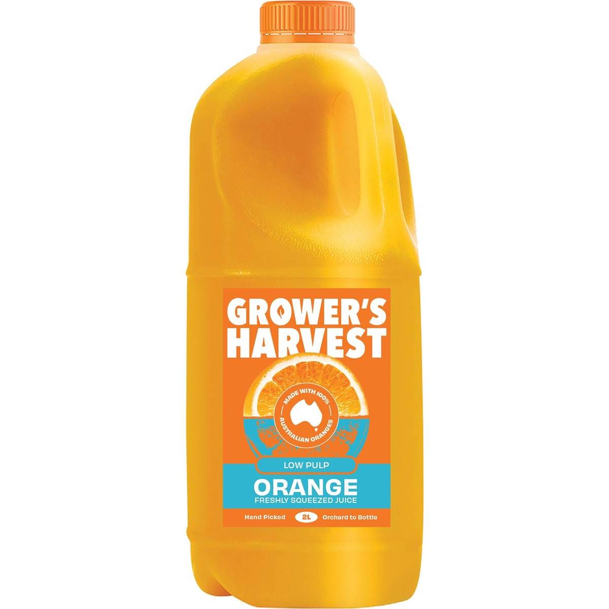 Grower's Harvest Freshly Squeezed Orange Juice Low Pulp