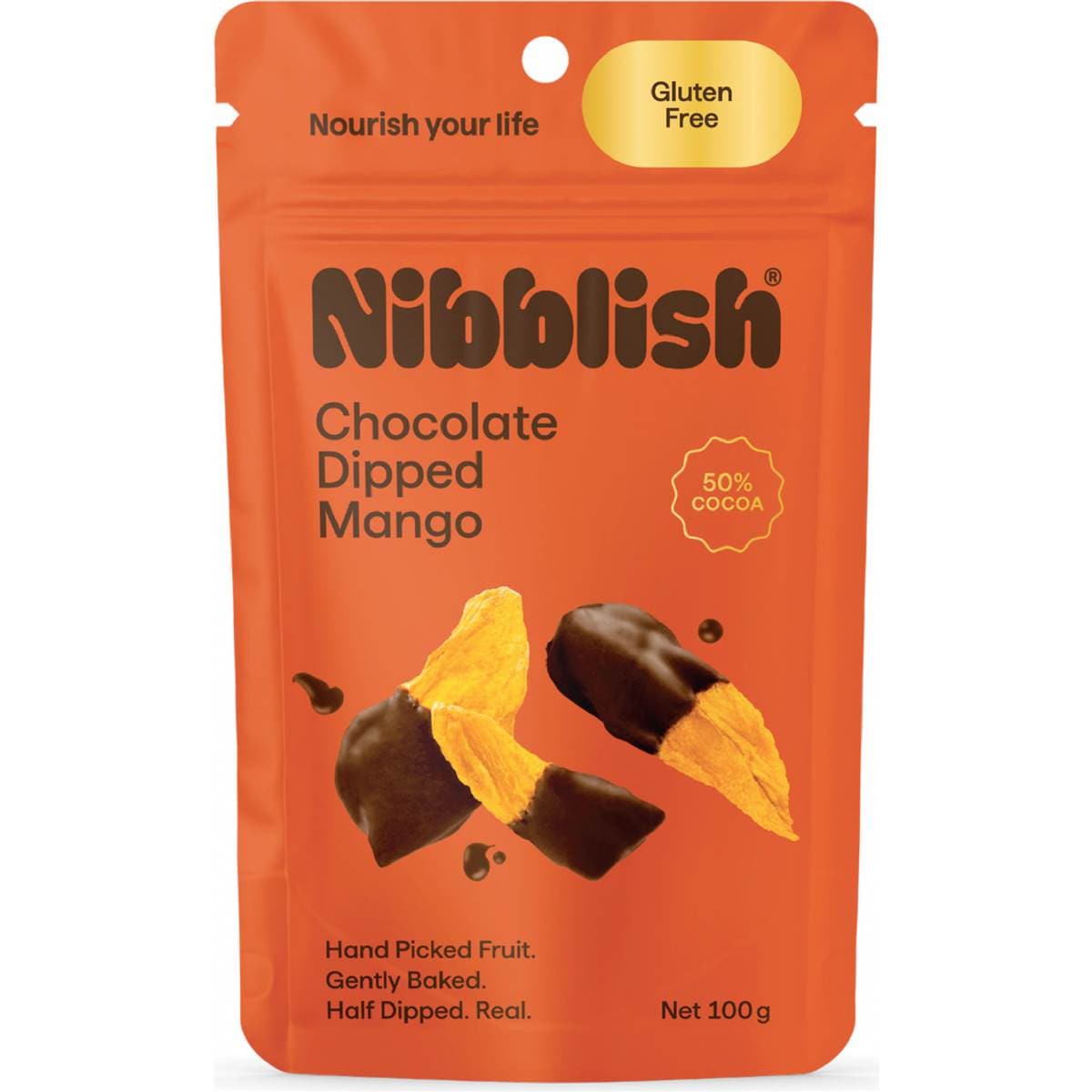 Nibblish Chocolate Dipped Mango