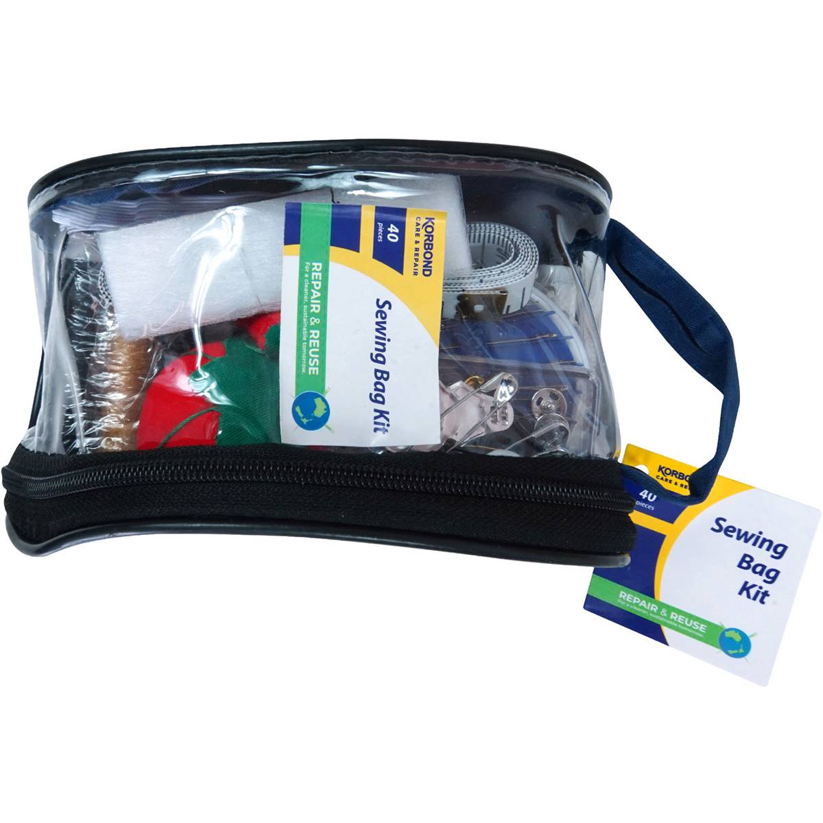 Korbond Sewing Bag Kit With Zipper