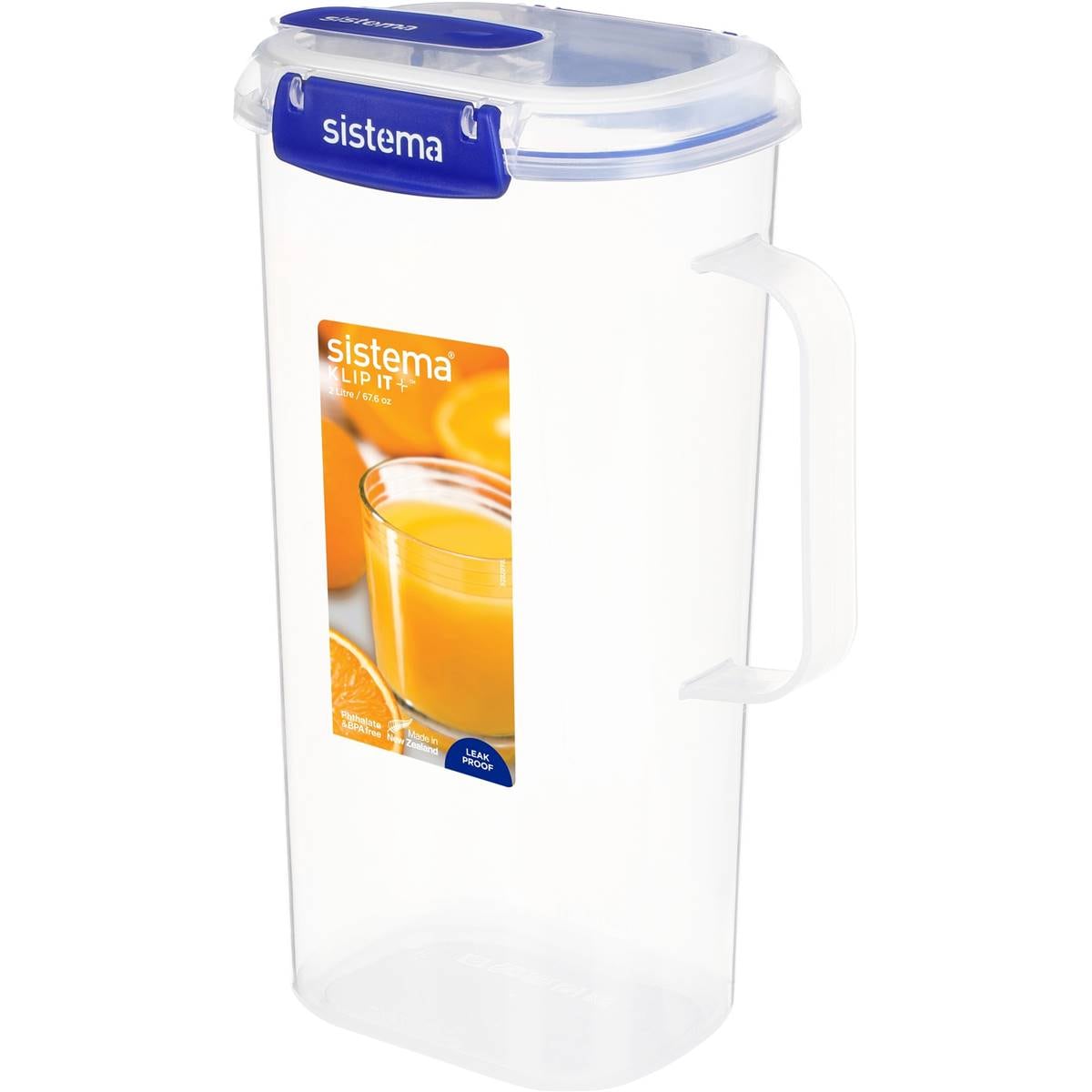 Sistema Klip It Plus Juice Food Container 2L each