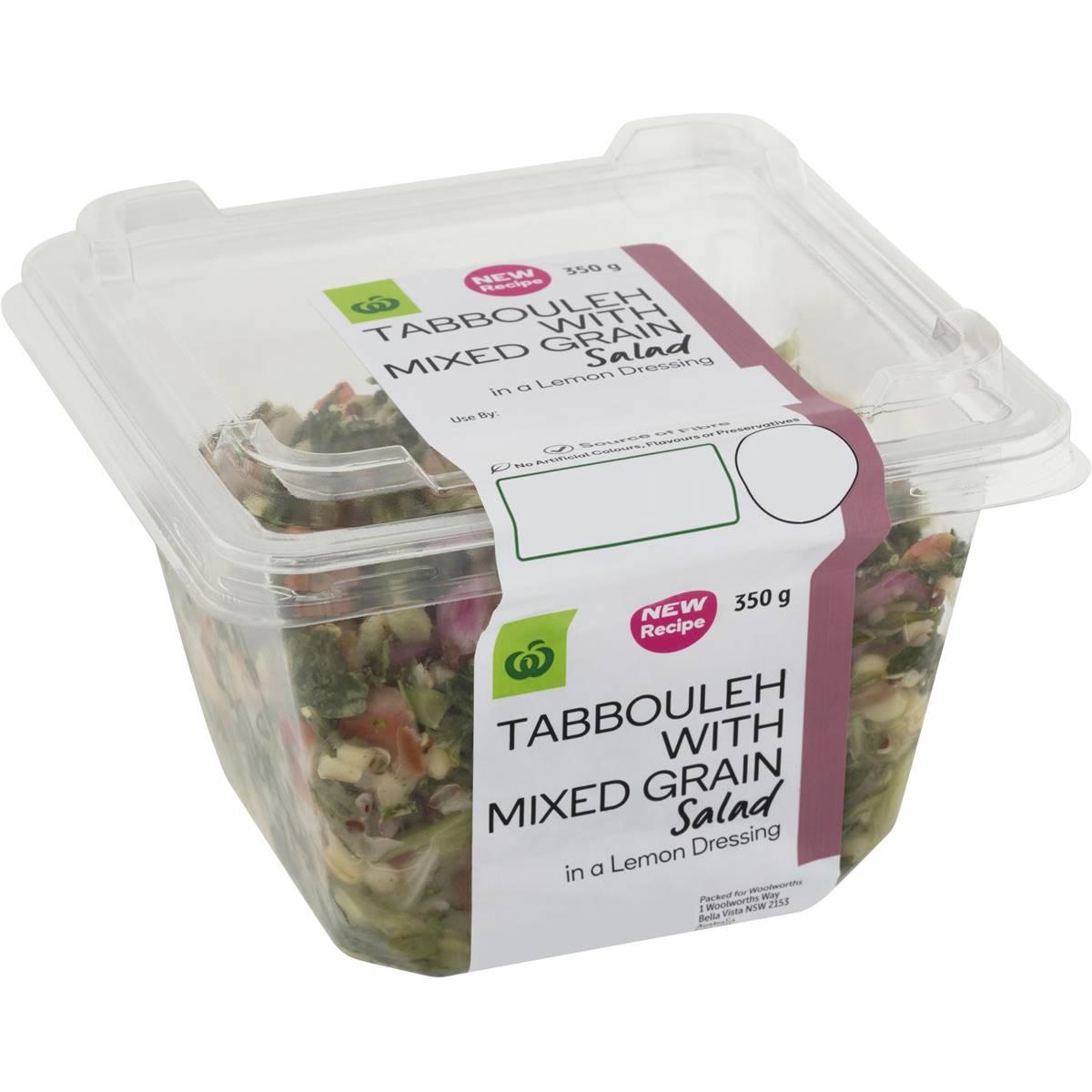 Calories in Woolworths Tabbouleh With Mixed Grain Salad