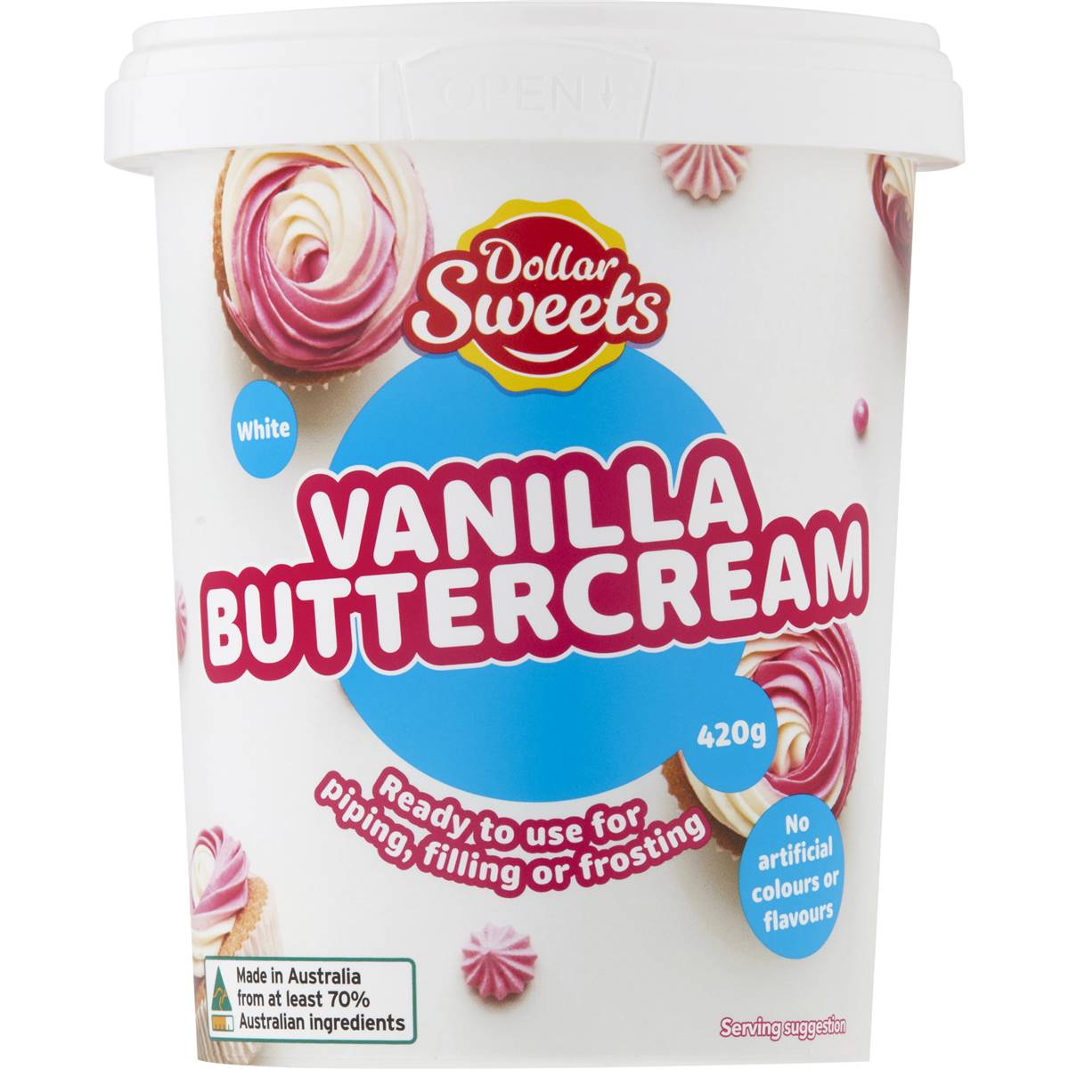 Dollar Sweets Vanilla Buttercream